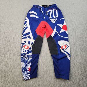 O'Neal Racing Element YOUTH 24" Warhawk Off-Road Motocross Bike MX Pant Blue Red